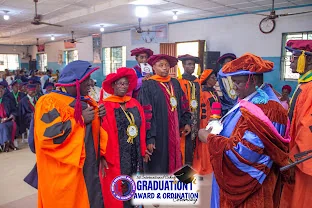 Graduation ceremony celebrating academic achievement